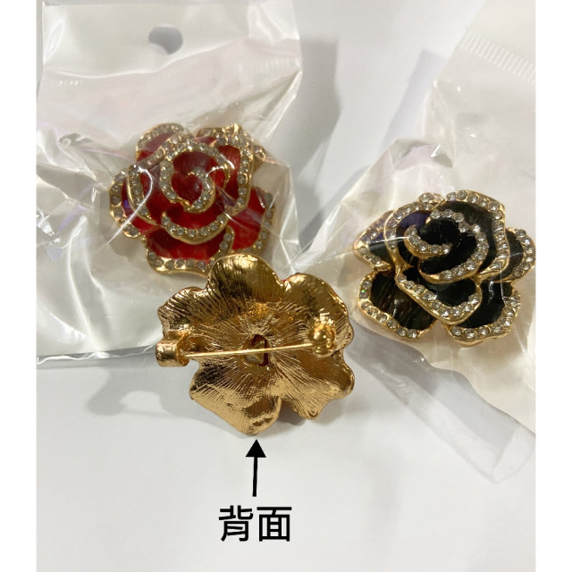 小香風玫瑰胸針
