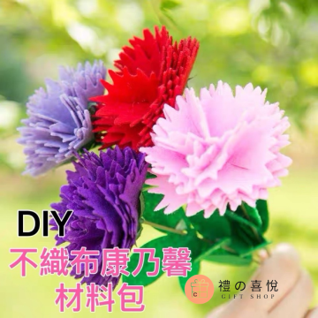 紅康乃馨DIY材料包