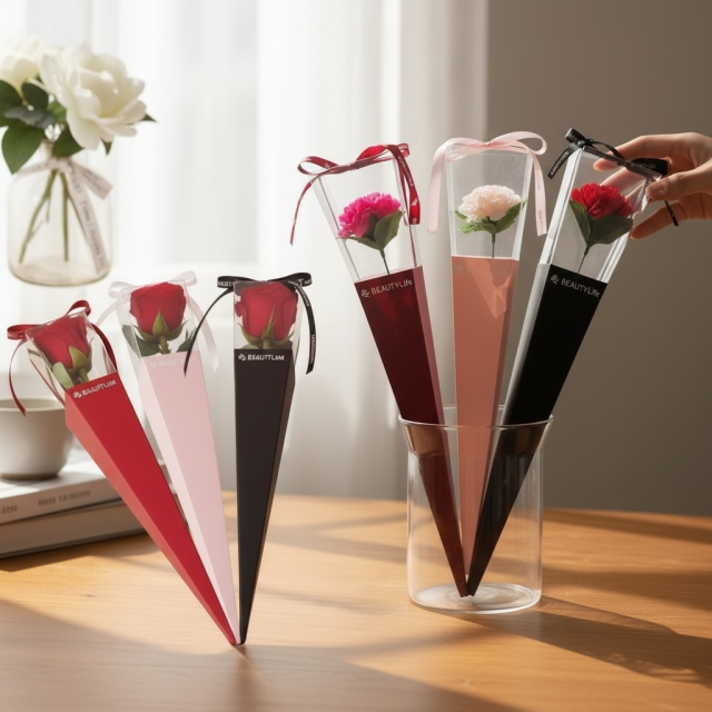 盒裝玫瑰/康乃馨花束